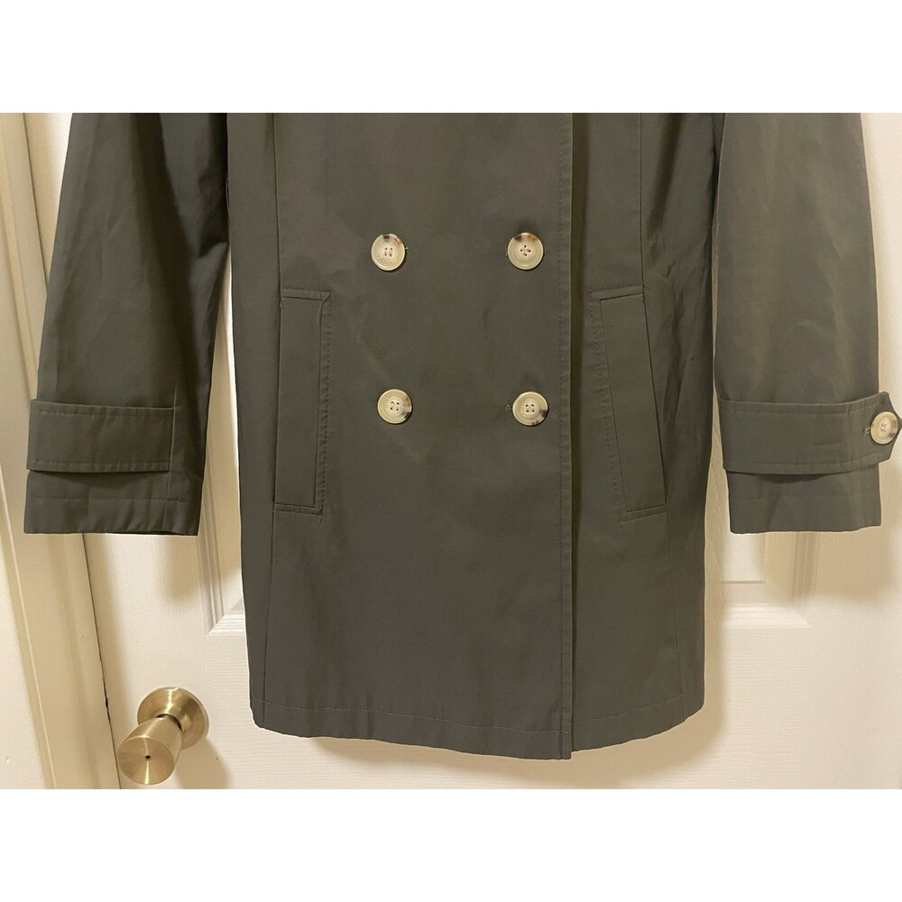 Lauren Ralph Lauren Jacket Womens XS Green Double Breasted Coat - Picture 2 of 8